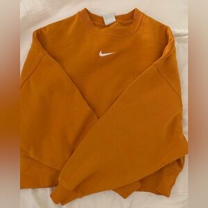 Nike Women's Bold Orange Crew Neck Sweater